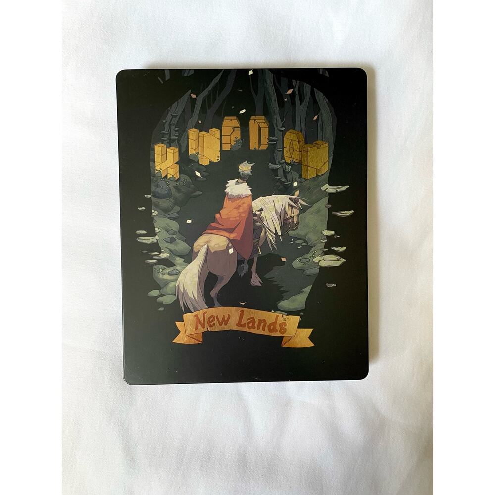 Limited Run Games Kingdom: New Lands PS4 SteelBook ONLY Rare, Out-Of-Print, HTF